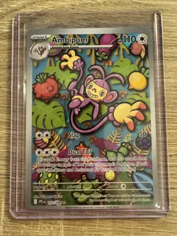 Ambipom 107/094 Pokemon TCG Phantasmal Flames Illustration Rare English M/NM - Image 1