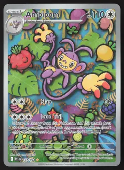 Ambipom - 107/094 - Illustration Rare - Phantasmal Flames - Pokemon Card - NM/M - Image 1