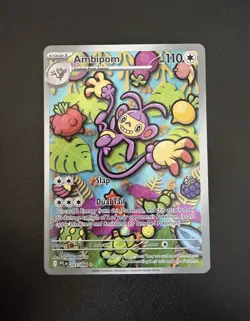 Ambipom - 107/094 ME02: Phantasmal Flames Illustration Rare Pokemon TCG NM - Image 1