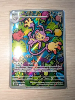 Ambipom 107/094 - Illustration Rare - Phantasmal Flames ME02 Pokemon IR NM - Image 1