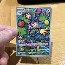 Pokemon TCG - Ambipom 107/094 NM - Phantasmal Flames Illustration Rare - Image 1
