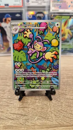 Ambipom 107/094 – Phantasmal Flames – Illustration Rare – Pokemon TCG – NM - Image 1