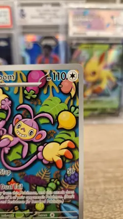 Ambipom 107/094 – Phantasmal Flames – Illustration Rare – Pokemon TCG – NM - Image 3