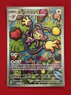 Pokemon TCG Ambipom 107/094 | Phantasmal Flames | Illustration Rare NM/M - Image 1
