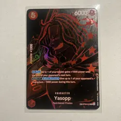 Yasopp SP OP09-013 OP12 Legacy Of The Master One Piece TCG English - Image 1