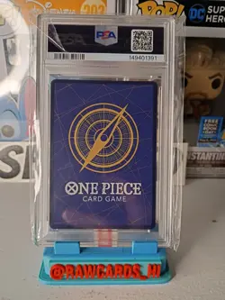 Urouge (SP) PSA 10 Alt Art OP07-021 - One Piece OP10 Royal Blood 2025 English - Image 3