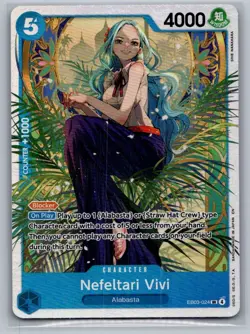 Nefeltari Vivi (024) EB03-024 Extra Booster: One Piece Heroines Edition Foil NM - Image 1
