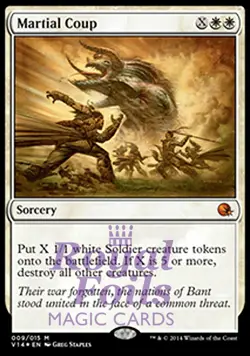 Martial Coup 1x FOIL MTG FTV From the Vault Annihilation MINT white - Image 1