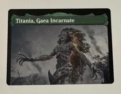 MTG Titania, Voice of Gaea Titania, Gaea Incarnate - The Brothers’ War LP - Image 2