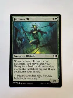 Farhaven Elf - MTG Commander 2014 - NM - Image 1