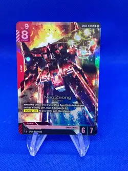 Gundam Card Game Phantom Aria Neo Zeong GD04-033 Legend Rare LR NM - Image 1