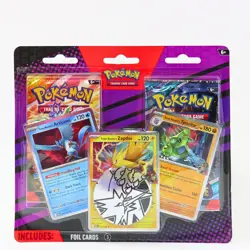 Pokemon TCG 2 Pack Blister Zapdos Articuno Tyranitar 3 Promo Cards Coin - Image 1