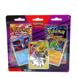 Pokemon TCG 2 Pack Blister Zapdos Articuno Tyranitar 3 Promo Cards Coin - Image 2