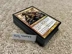 60 Card MTG Red Green Creature Deck – Big Stompy – Gruul Aggro – Ready to Play - Image 1