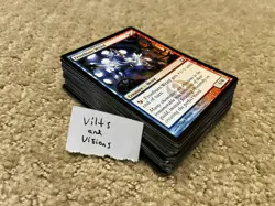 60 Card MTG Blue Red Tempo Deck – Vilts and Visions – Bounce/Burn – Play Ready - Image 1