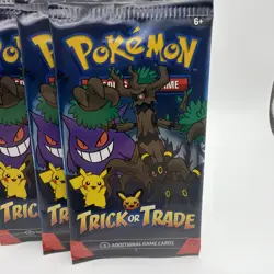 Pokemon Card - Trick or Trade - Halloween - 3 Card Booster Pack - x8packs - Image 2