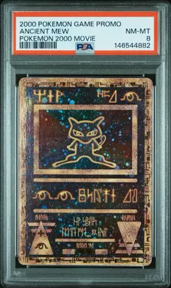 Pokemon TCG Ancient Mew Promo Card Holo Foil, Game the Movie 2000 Edition Psa 8 - Image 1