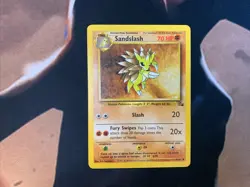 Sandslash Fossil 41/62 Pokemon Card - Image 1