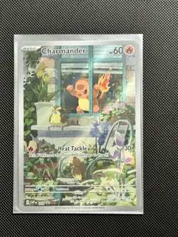 Pokemon TCG Obsidian Flames Charmander #044 SVP Black Star Promo Card - Image 1