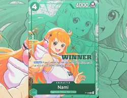 Nami P-102 Winner - One Piece Winner Pack 2026 Vol. 2 One Piece Promo Card - Image 1