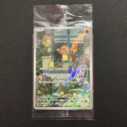 Pokemon TCG Charmander Obsidian Flames #044 Black Star Promo Card, Sealed - Image 1