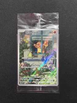 Pokemon TCG Charmander Obsidian Flames #044 Black Star Promo Card, Sealed - Image 2