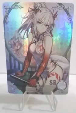 Nian Arknights Goddess Story SR Foil Waifu Card NS-08SR-18 - Image 1