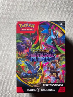 Pokemon TCG: Phantasmal Flames Factory Sealed Booster Bundle Box - Image 1