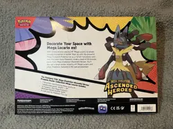 Pokemon TCG Ascended Heroes Premium Poster Collection Mega Lucario ex Box - Image 2
