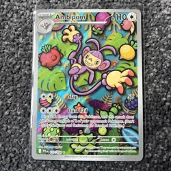 Pokemon TCG Ambipom 107/094 Phantasmal Flames IR NM - Image 1