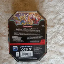 Pokemon TCG: Slashing Legends Tin Koraidon EX - Brand New & Factory Sealed - Image 3