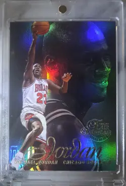 MICHAEL JORDAN 1997/98 FLAIR SHOWCASE #23 ROW 2 BASKETBALL CARD CHICAGO BULLS 🔥 - Image 1