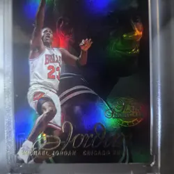 MICHAEL JORDAN 1997/98 FLAIR SHOWCASE #23 ROW 2 BASKETBALL CARD CHICAGO BULLS 🔥 - Image 3