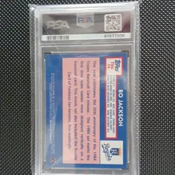 Topps 2019 Silver Pack 1984 Bo Jackson T84-14 Chrome Promo PSA 10 Royals - Image 2