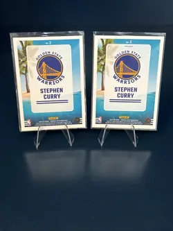 Steph Curry 2 Card SPLASH Lot, Purple Prizm & Base Golden State Warriors - Image 4