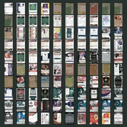 Football Card Lot 100 Cards HOF Star Rookie RC Randy Moss New England Patriots - Image 2