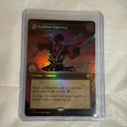 1x Redirect Lightning - Showcase - Foil NM-Mint, English Avatar: The Last Airben - Image 2