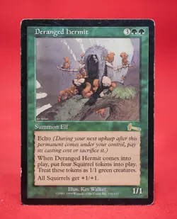 Deranged Hermit - Urza's Legacy- MTG Moderately Played (MP) - Image 1
