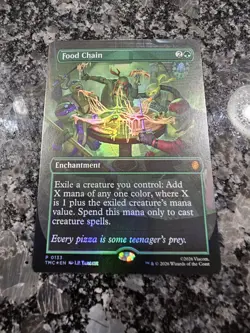 Food Chain (Borderless) Commander: Teenage Mutant Ninja Turtles Foil 133 - Image 1