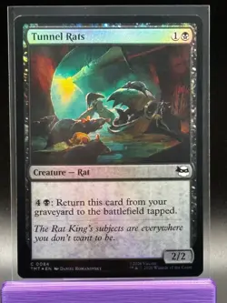 Tunnel Rats *Foil* TMT 84 NM MTG Teenage Mutant Ninja Turtles - Image 1