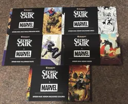 2025 Secret Lair X Marvel Spiderman Edition Non Foil 5 Pack Set Sealed - Image 1