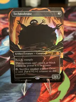 Technodrome (Borderless) Teenage Mutant Ninja Turtles Foil - Image 1