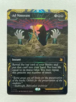 MTG Ad Nauseam FOIL 0025 SOA - Image 1