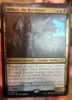 Wilhelt, the Rotcleaver (Display Commander) - Thick Stock M Commander: Innistrad - Image 1
