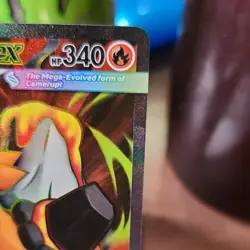 Mega Camerupt ex - Ultra Rare - Me01: Mega Evolution 156/132 Holo Pokemon NM-MT - Image 3