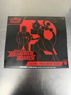 Pokemon Destined Rivals Elite Trainer Box Sealed - Image 1