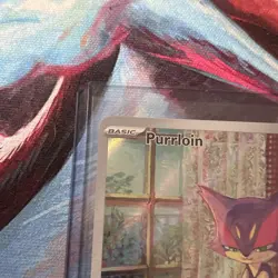 Purrloin 136/086 - Pokemon TCG - White Flare Illustration Rare Holo - Image 4
