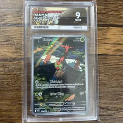 Pokemon TCG Yanma Destined Rivals 183/182 Illustration Rare Edition Ace 9 Mint - Image 1