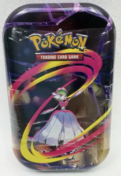 Pokemon TCG Mega Heroes Mini Tin Feat. Gardevoir Sealed - Image 1