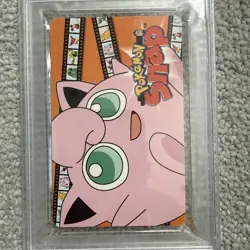 1999 Pokemon Nintendo Blockbuster Video Snap Smart Card Jigglypuff PSA 10 - Image 2